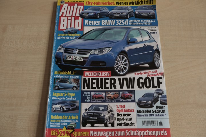 Deckblatt Auto Bild (01/2007)